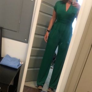 Vince Camuto Green Jumpsuit